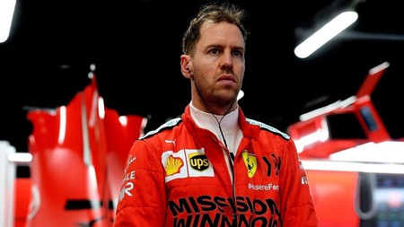 Vettel Ferrari F1 2020