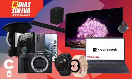 Días sin IVA en MediaMarkt: ahórrate el 21% de IVA en televisores LG, smartphones Samsung, relojes Garmin, portátiles ASUS y Toshiba y mucho más