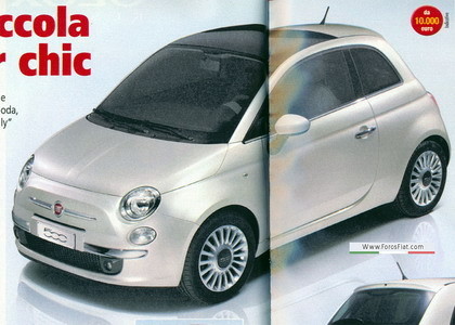 Fiat 500 Scooped