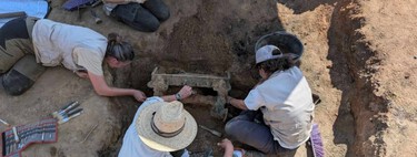 Arqueólogos descubren en Badajoz el primer coche de lujo de España: un carro de bronce de hace 2.500 años 