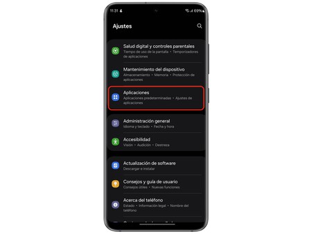 Borrar datos app Teclado Samsung