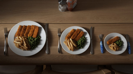 Servir porciones individuales, una buena estrategia para comer menos
