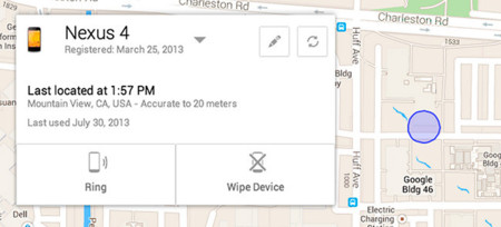 Android Device Manager, encuentra tu móvil perdido o bórralo a distancia