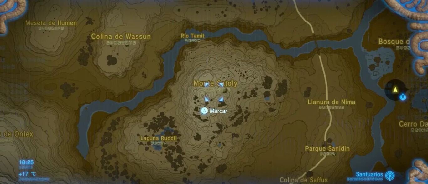Monte Satoly Botw cavallo mistico