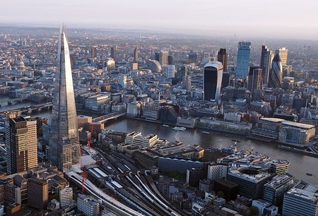 London From A Hot Air Balloon