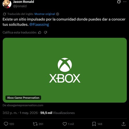 Xbox Retrocomptabilidad Clasicos Ejecutivo