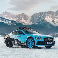 El Bentley Continental GT Ice Race abandona el asfalto para divertirse de lo lindo en la nieve