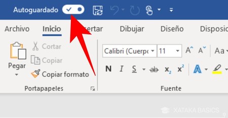 Qué es el autoguardado por defecto de Office y cómo y por qué desactivarlo  en documentos compartidos