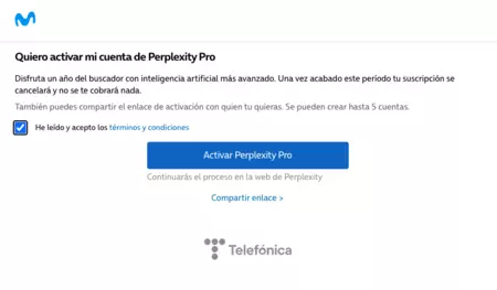 Activar Cuenta Perplexity