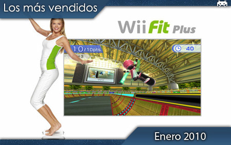 Los juegos más vendidos en España. Enero 2010