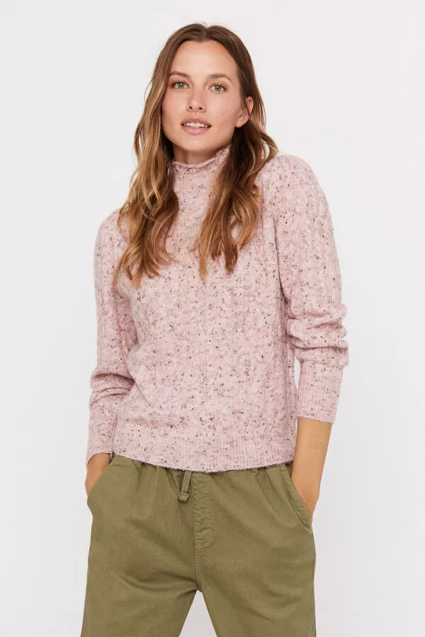 Jersey cuello volante