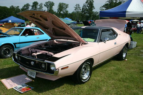1972 AMC Javelin AMX Pink