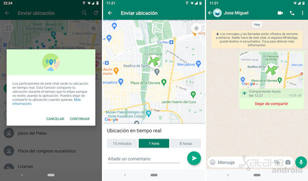 Whatsapp Compartir Ubicación Tiempo Real