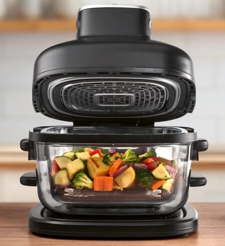 Freidora De Aire De Cristal 1500 W 4 L