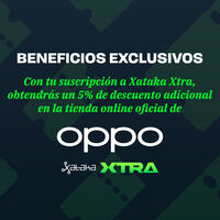 Nueva ventaja en Xataka Xtra: ahora puedes conseguir un 5% de descuento adicional en la tienda online oficial de OPPO 