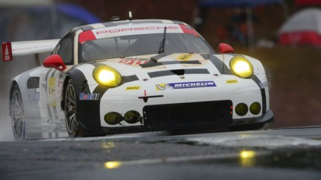 Porsche gana la Petit Le Mans... con auto GT