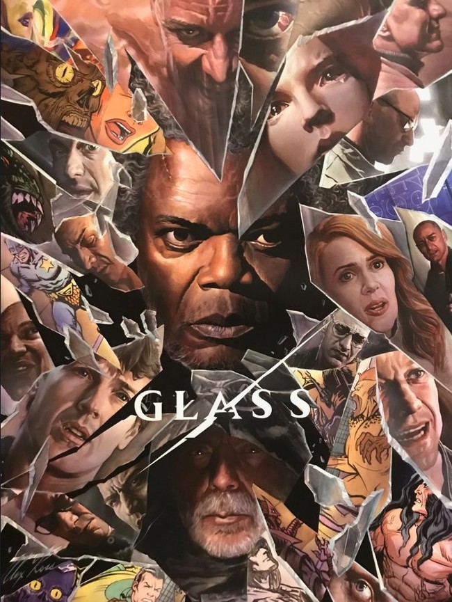 Cartel de Glass para la Comic-Con