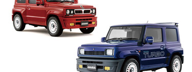 Los japoneses están tan enamorados del Suzuki Jimny que hasta lo visten de Renault 5 Turbo y Lancia Delta