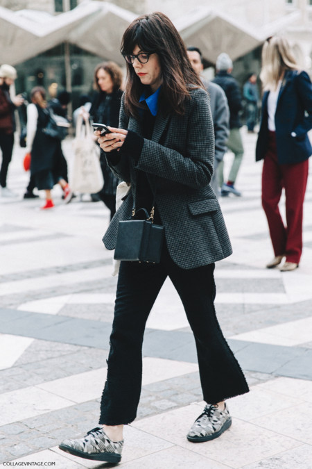 Lfw London Fashion Week Fall 16 Street Style Collage Vintage 13