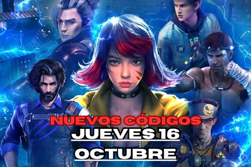 Códigos Free Fire Max hoy Jueves 16 de Octubre con recompensas gratuitas 