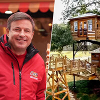 De todos los lugares que había para construir una casa de 400.000 dólares, este millonario eligió el más insólito: en un árbol