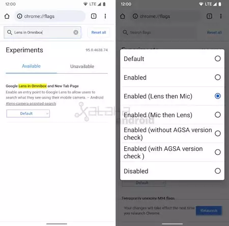 クロームレンズ