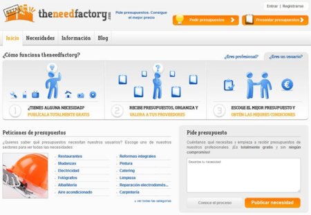The Need Factory, servicio hiperlocal que conecta necesidades y empresas