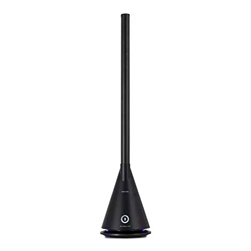 CREATE / AIR TOWER/Ventilador de torre sin aspas negro/Silencioso, mando a distancia, sistema Digital Display Touch, oscilación de 90°, motor de cobre DC, 26W
