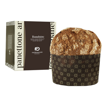 Panettone Bombon Chocolate Negro Al 70 Raul Asencio
