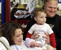 Nace un bebé que sobrevivió al Katrina antes de nacer