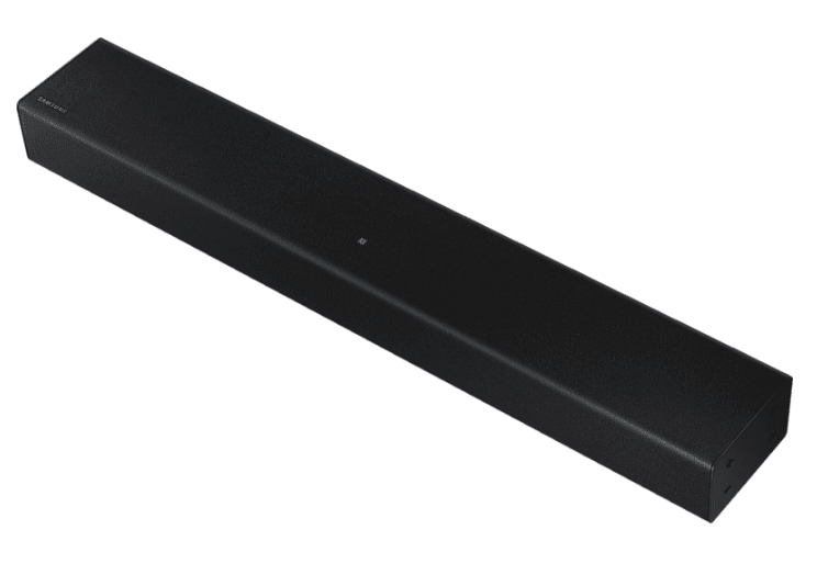 Barra de sonido - Samsung HW-T400, Bluetooth, Dolby Digital 2.0, Subwoofer integrado, Tecnología NFC, Negro