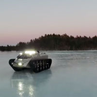 Ripsaw EV2, una tanqueta apocalíptica que puede con todo y más