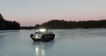 Ripsaw EV2, una tanqueta apocalíptica que puede con todo y más