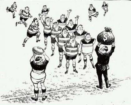 Rugby, el último deporte de caballeros amateurs