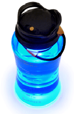 Firefly: convierte una botella de agua en linterna