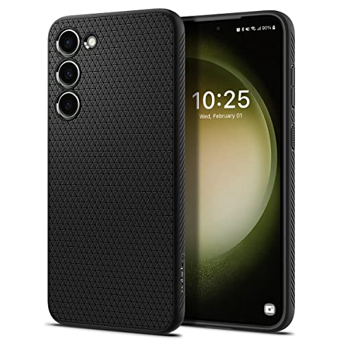 Spigen Funda Liquid Air Compatible con Samsung Galaxy S23 5G - Negro Mate