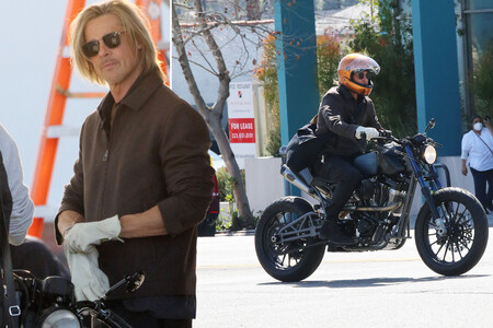 Brad Pitt Motorcycle