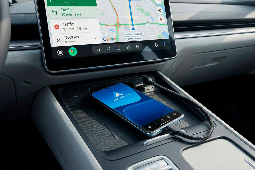 Xiaomi, gracias por escucharnos: el cable que pone fin al caos en la consola de mi coche cuando uso Android Auto 