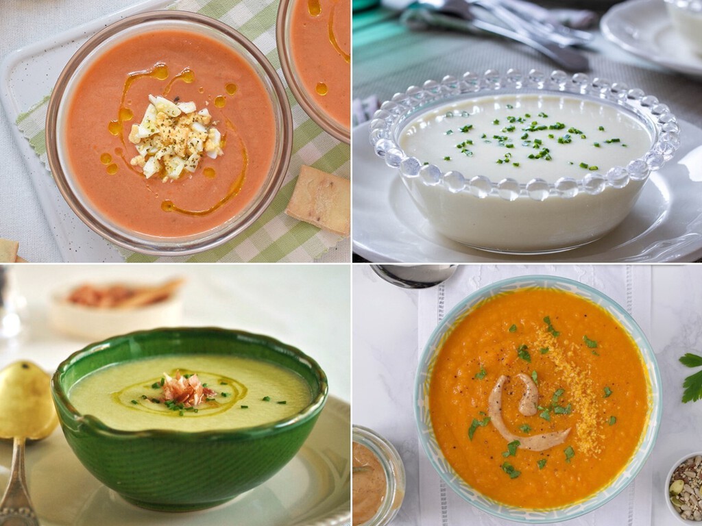 65 recetas de sopas y cremas frías para el verano alternativas al gazpacho y el salmorejo