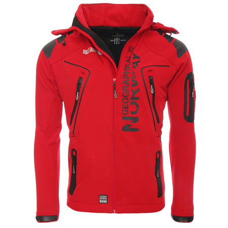 Winter is coming... con rebajas: chaqueta Geographical Norway Softshell en rojo por 39,95 euros en Amazon