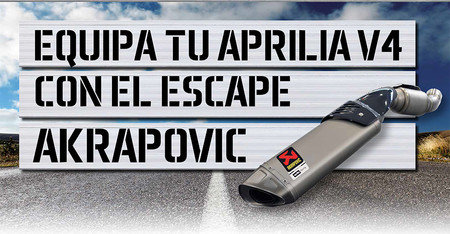 Aprilia V4 Akrapovic