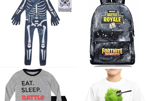 Fortnite también en la ropa, 13 prendas y accesorios para que los peques dejen claro cual es su juego preferido