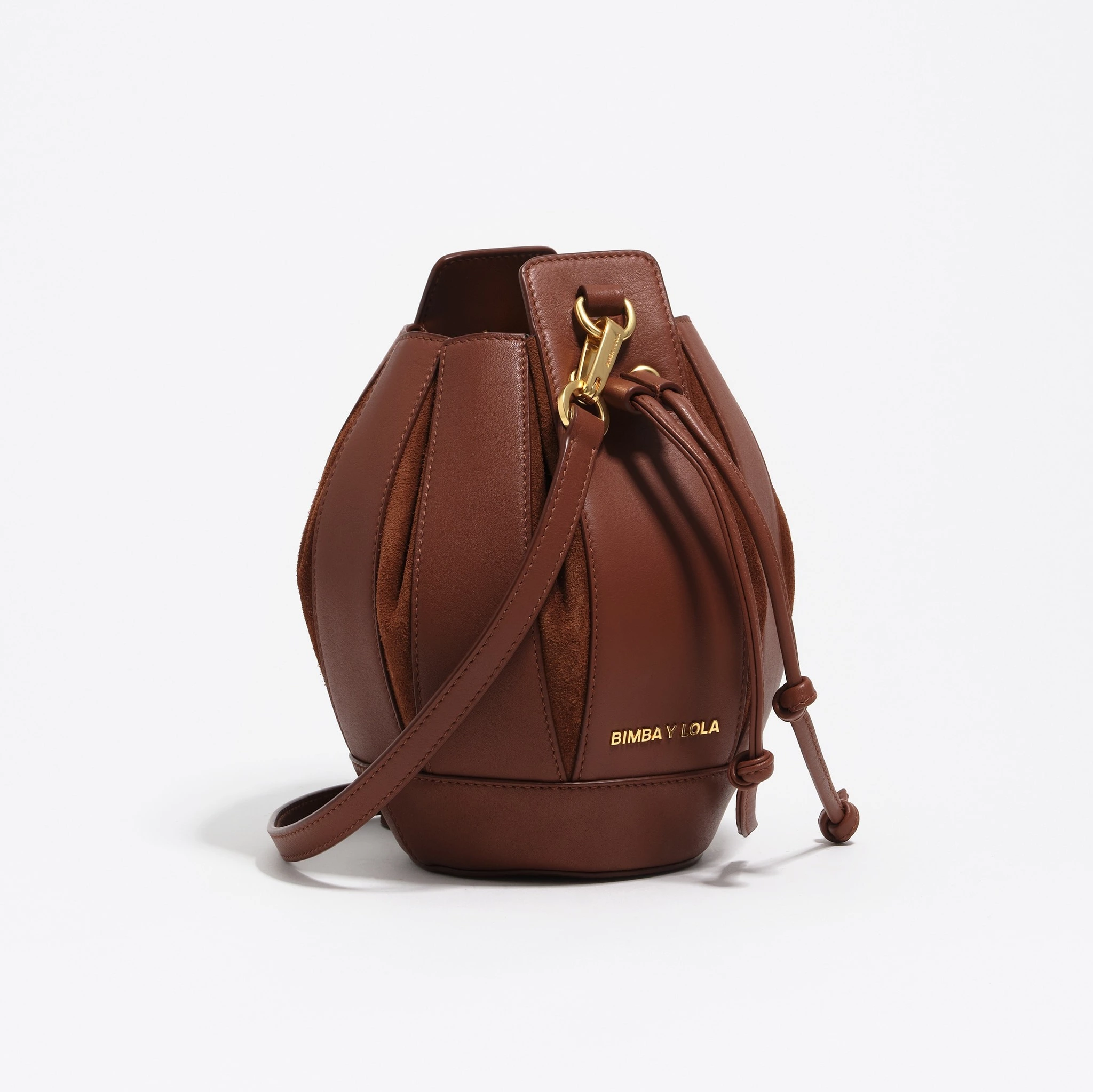 Bolso bandolera pelota pequeño estructura rígida de mujer
