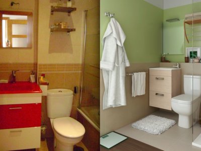 Plan cambio de baño: 7 antes y después que te sorprenderán 
