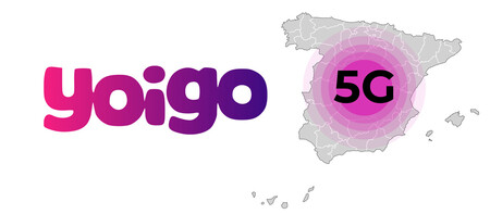 Yoigo suma 95 nuevas ciudades con 5G en un mes, y su cobertura ya alcanza al 44% de la población