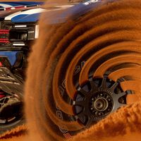 El rin de un Ford y la arena del Dakar no solo crearon la foto del año. También es una clase maestra de aerodinámica en un auto de carreras 