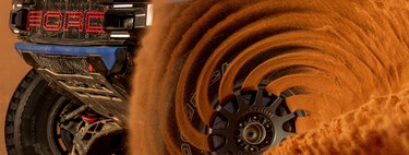 El rin de un Ford y la arena del Dakar no solo crearon la foto del año. También es una clase maestra de aerodinámica en un auto de carreras 