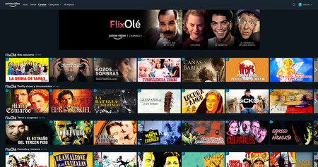 FlixOlé llega a los Canales de Amazon Prime Video con una calidad de imagen mejor que en sus propias apps dedicadas