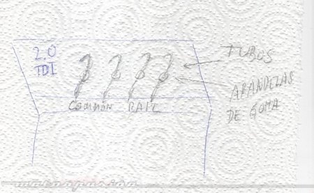 Silentblocks para los tubos de inyección