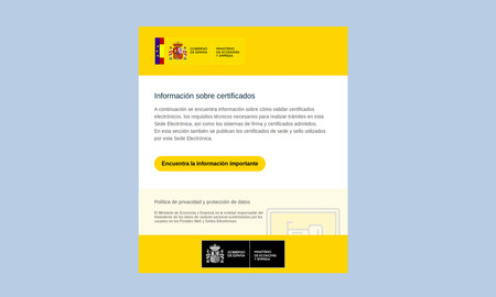 Alertan de una campaña de phishing que suplanta al Ministerio de Economía